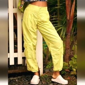 Free People Mesmerize Me Solid Cargo Pants Size XS Women